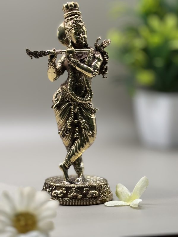 Brass Krishna